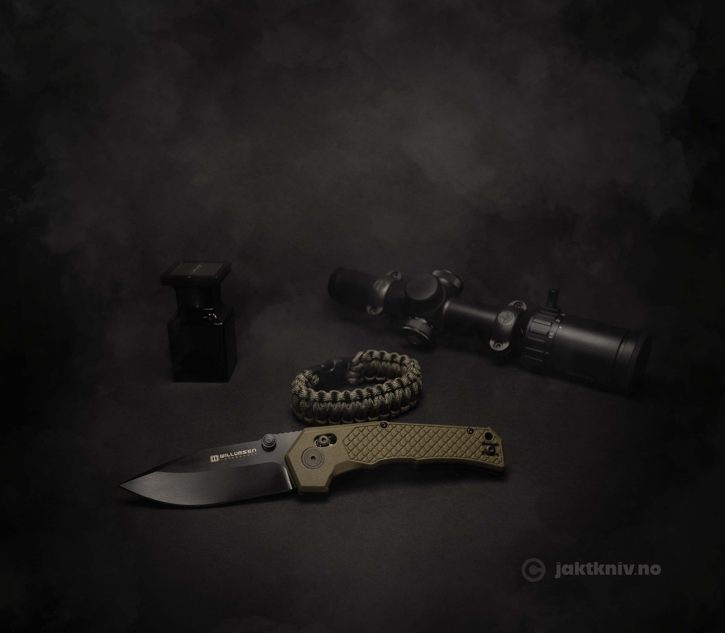 Willumsen Copenhagen Zero7 Black/OD - Night Olive