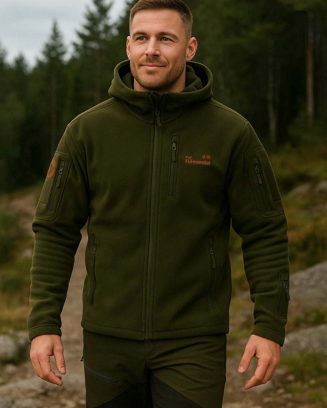 Årnes OP Tactical Fleece Jakke - Beech Green