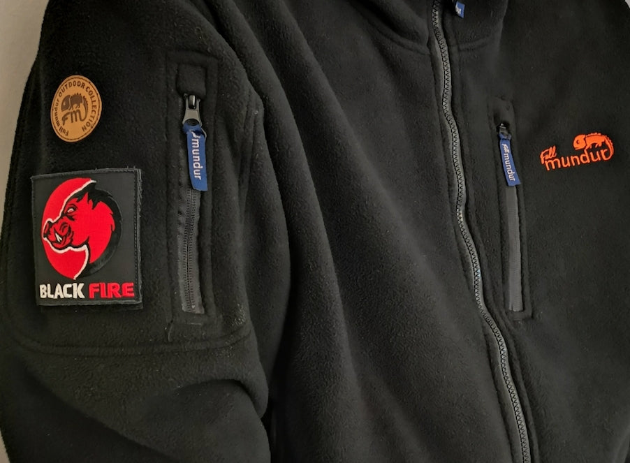 Årnes OP Tactical Fleece Jakke - Tactical Black