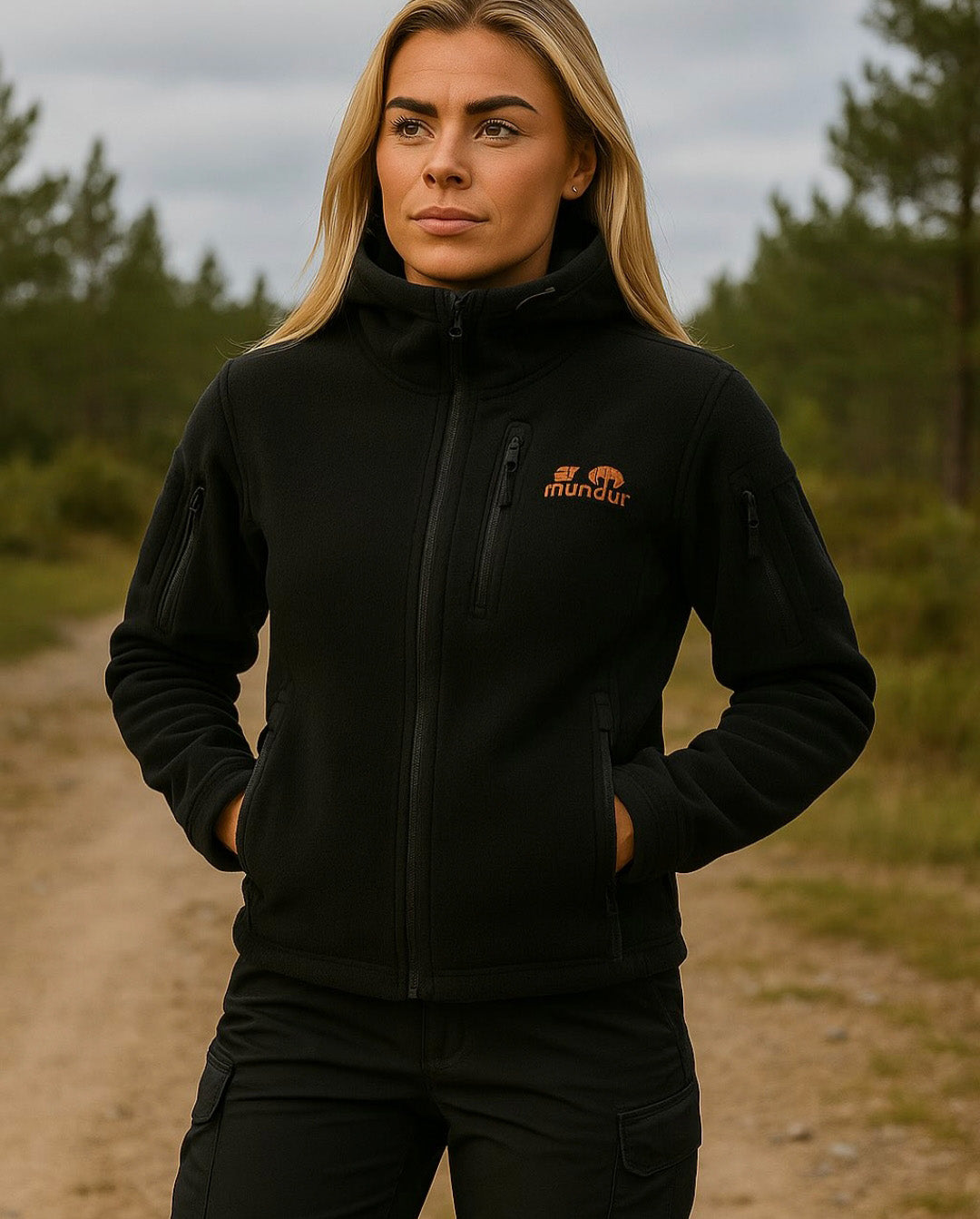 Årnes OP Tactical Fleece Jakke - Tactical Black